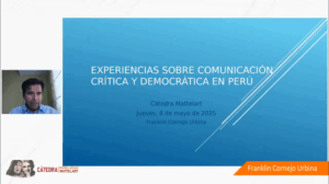 El Dr. Franklin Cornejo, de la Periodismo UARM, presentó en Brasil y Ecuador investigaciones sobre comunicación indígena, memoria cultural y polarización política.
