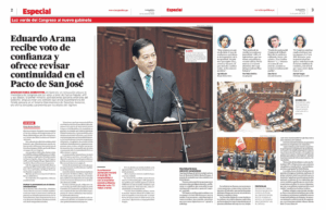 Marisol Vargas, docente de la carrera de Ciencia Política de la Universidad Antonio Ruiz de Montoya (UARM), participó en una entrevista con La República, donde analizó el anuncio del Ejecutivo sobre la creación de una comisión que revise la permanencia del Perú en el Pacto de San José.