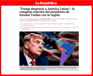 ¿Cómo percibe Trump a América Latina? Alonso Cárdenas y Ricardo Falla, docentes de Ciencia Política y Filosofía UARM, explican su enfoque geopolítico simplificador y excluyente.
